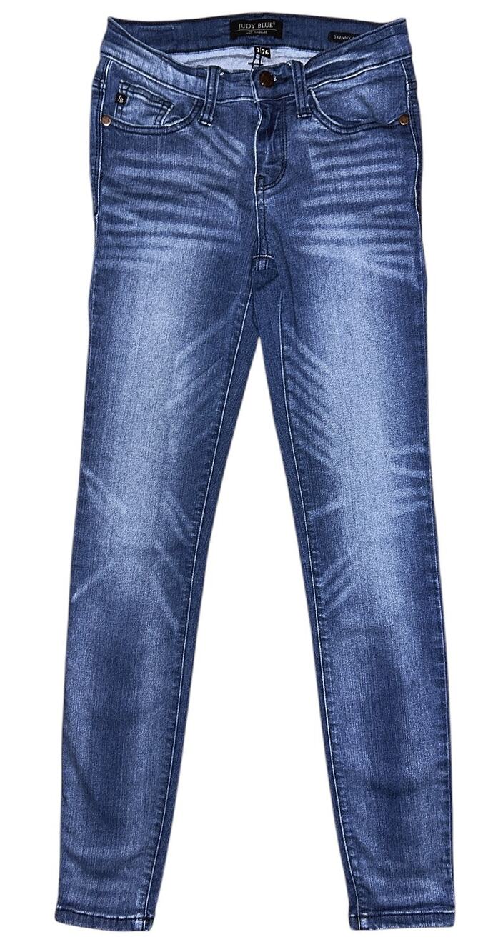 Judy Blue Skinny Fit Stretch Low-Rise Jeans 26X29